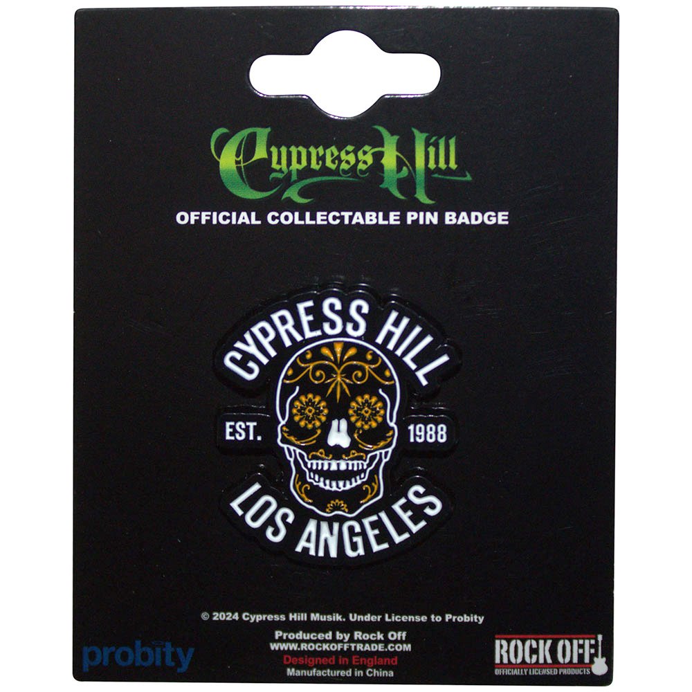 Cypress Hill - Los Angeles 1988 Pin - Multicolours